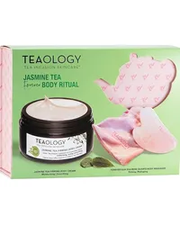 Tea Infusion Skincare Pflege Körperpflege Geschenkset Jasmine Tea Firming Body Cream 300 ml + Rose Quartz Gua Sha 