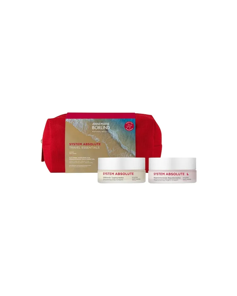 Annemarie Börlind ANNEMARIE-BOeRLIND Gesichtspflege SYSTEM-ABSOLUTE-Travel Essentials Glättende Tagescreme 15 ml + Regenerierende Nachtcreme 15 ml 29,95 