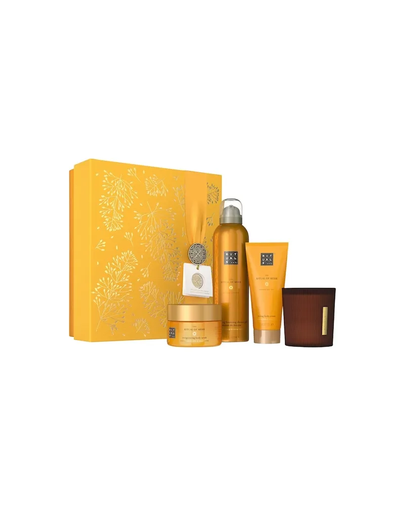 RITUALS Rituale The-Ritual-Of-MehrMedium Gift Set Körpercreme 100 ml + Duftkerze 140 g + Körperpeeling 125 g + Duschschaum 200 ml 39,90 