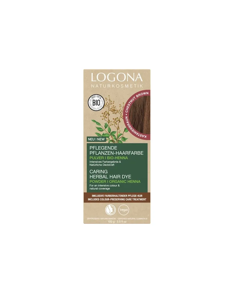 Logona Haarpflege HaarfarbePflegende Pflanzen-Haarfarbe Kaffeebraun 133,50 € / 1 kg 