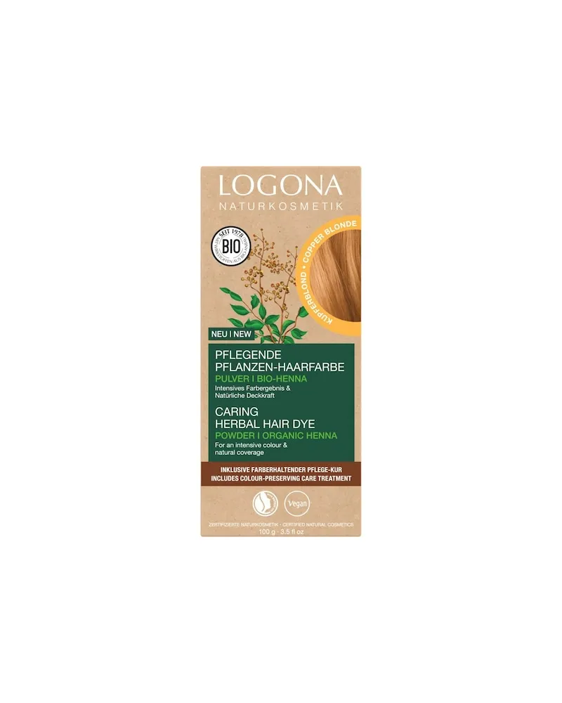 Logona Haarpflege HaarfarbePflegende Pflanzen-Haarfarbe Kaffeebraun 133,50 € / 1 kg 