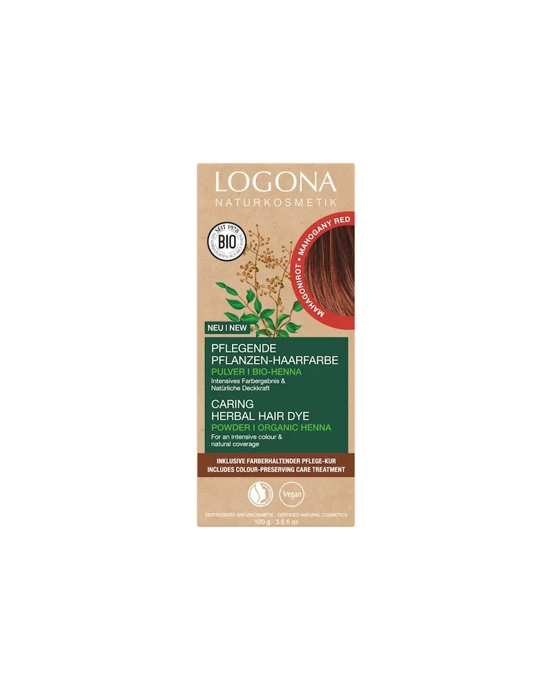 Logona Haarpflege HaarfarbePflegende Pflanzen-Haarfarbe Aschbraun 133,50 € / 1 kg 