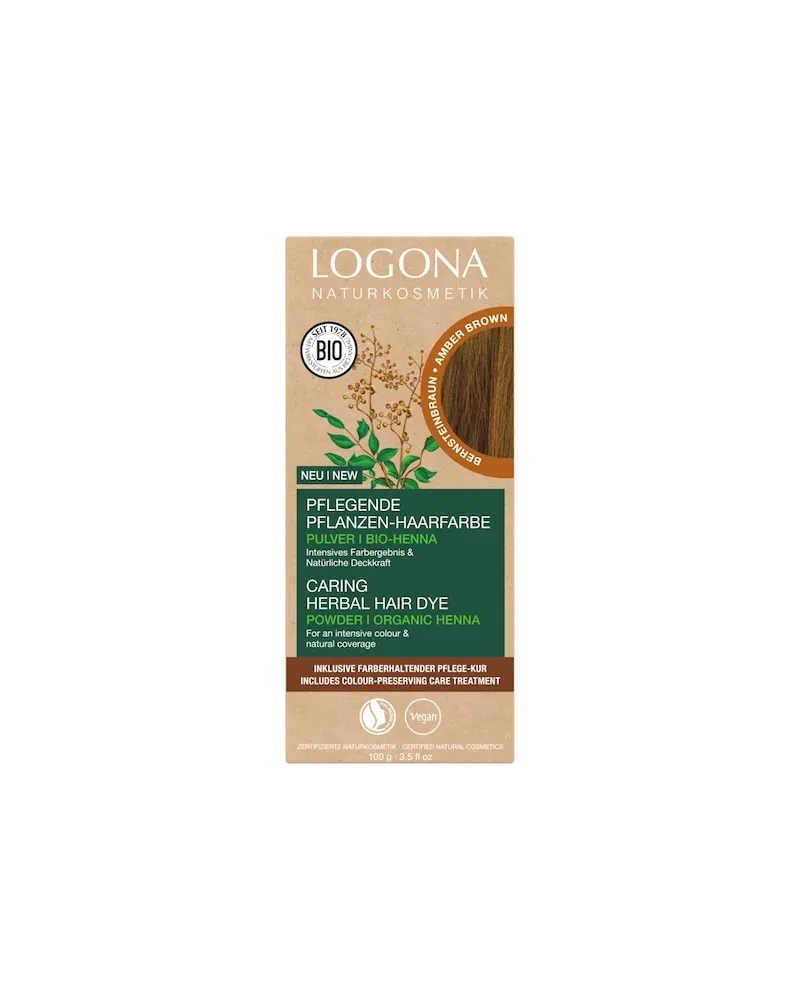 Logona Haarpflege HaarfarbePflegende Pflanzen-Haarfarbe Kaffeebraun 133,50 € / 1 kg 