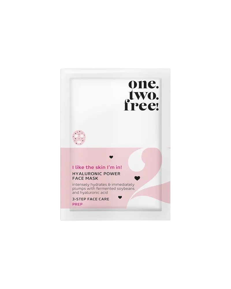 one.two.free! Onetwofree! Pflege GesichtspflegeHyaluronic Power Face Mask 4,24 