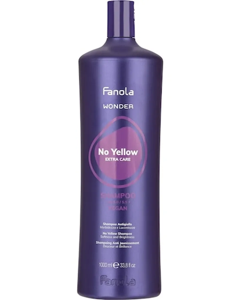 Fanola Haarpflege Wonder No Yellow Extra Care Shampoo 