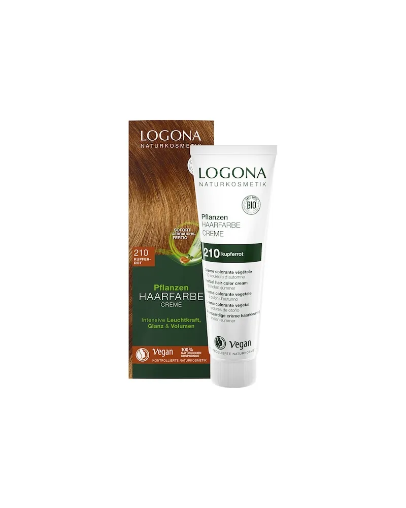 Logona Haarpflege HaarfarbePflanzen Haarfarbe Creme Nr. 240 Nougatbraun 103,87 € / 1 l 