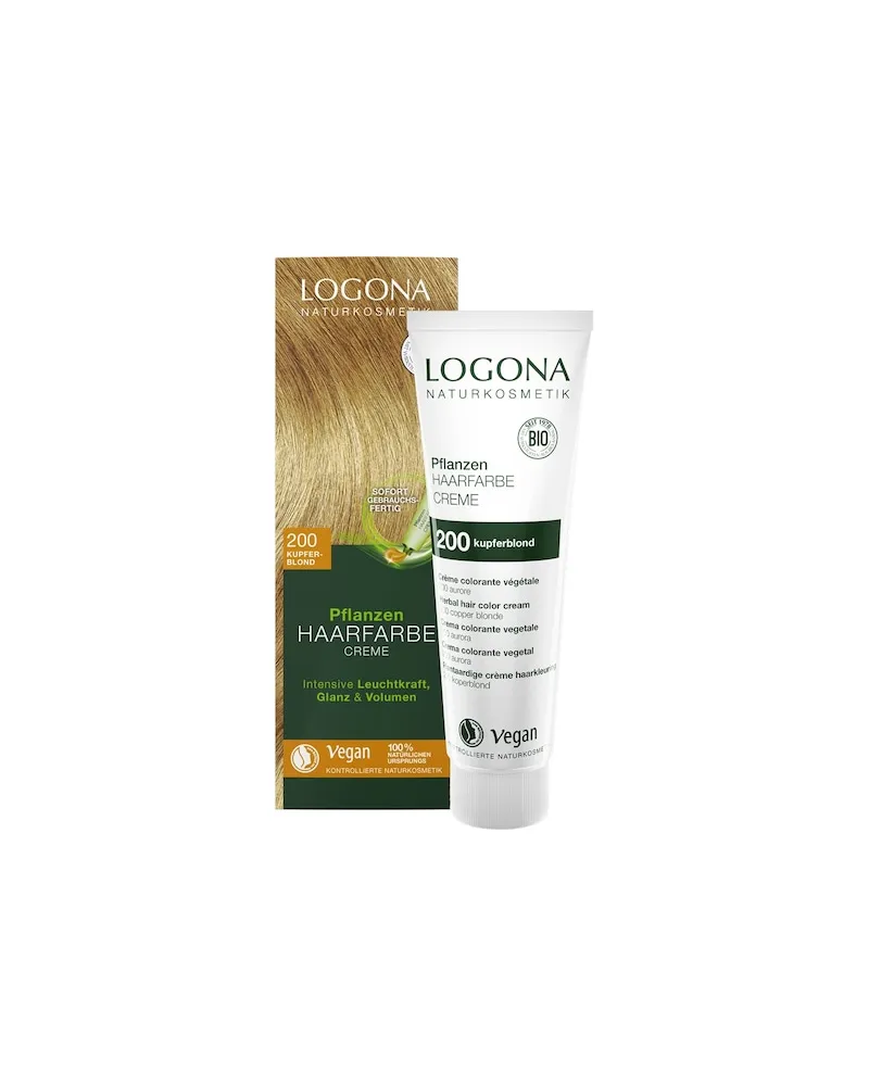 Logona Haarpflege HaarfarbePflanzen Haarfarbe Creme Nr. 240 Nougatbraun 105,40 € / 1 l 
