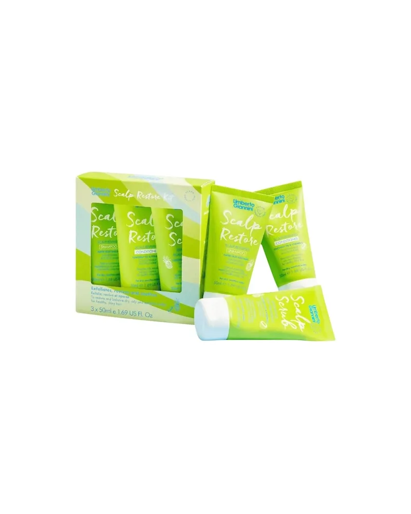 Umberto Giannini Umberto-Giannini Collection ScalpRestore Starter Kit 1x 50 ml Scalp Restore Shampoo + 1x 50 ml Scalp Restore Conditioner + 1x 50 ml Scalp Restore Scrub 17,86 