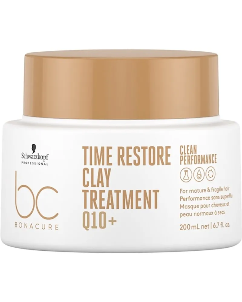 Schwarzkopf BC Bonacure Q10+ Time Restore Clay Treatment 