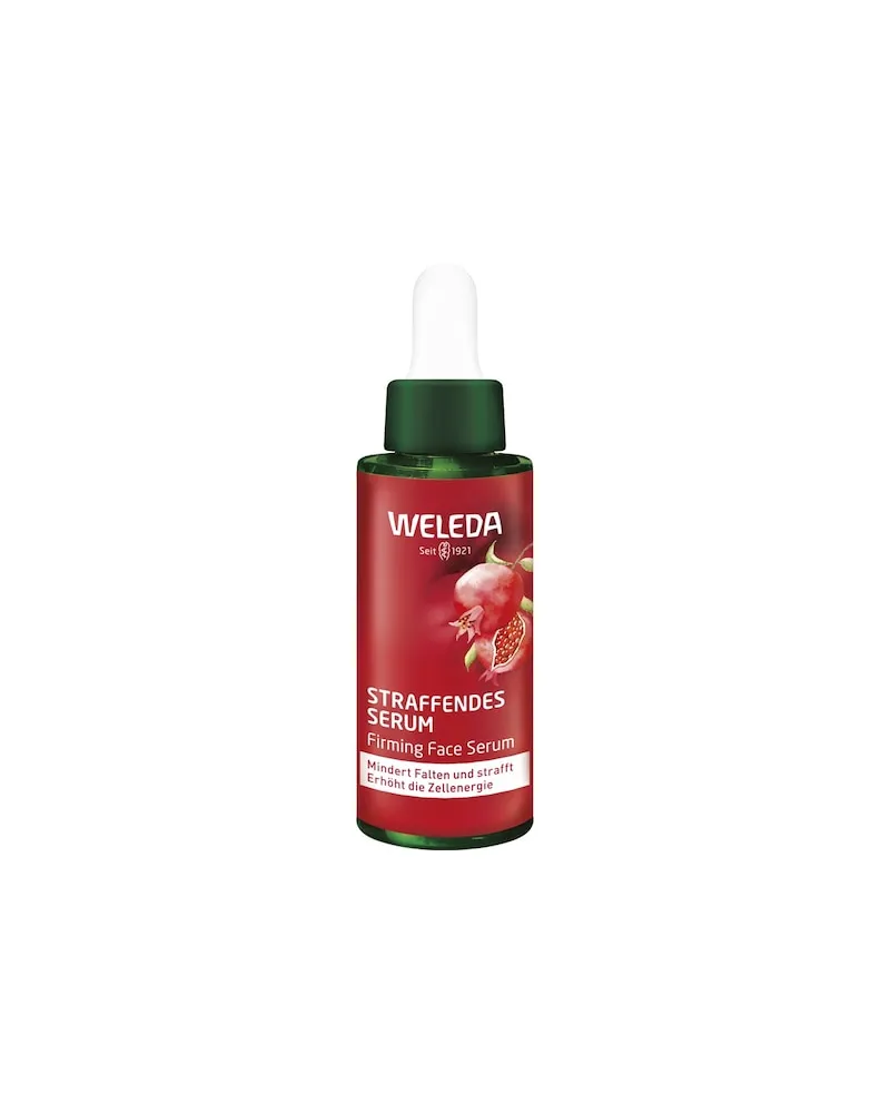 Weleda Gesichtspflege IntensivpflegeMindert Falten und strafft sichtbarStraffendes Serum Granatapfel & Maca-Peptide 658,67 € / 1 l 