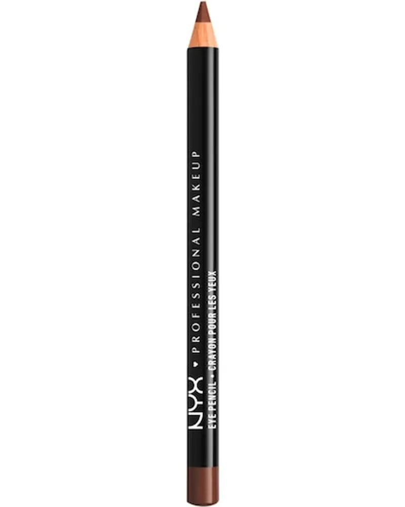 NYX Cosmetics Augen Make-up Eyeliner Kajal Slim Eye Pencil Black Glitter 