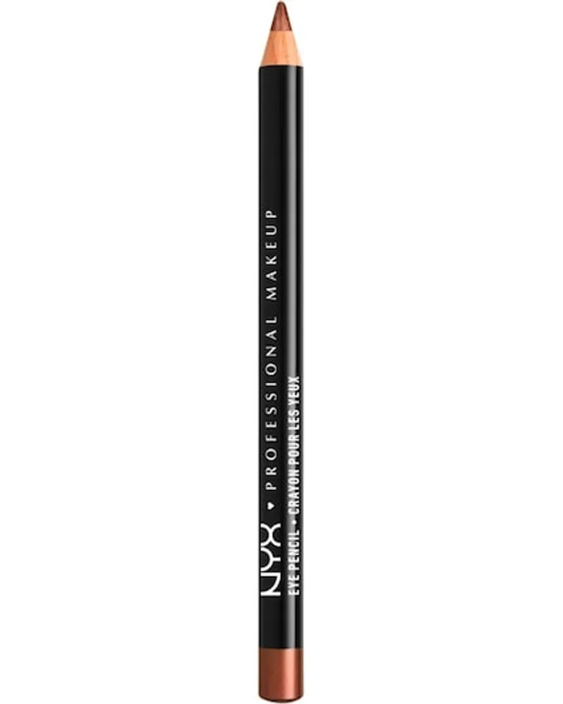 NYX Cosmetics Augen Make-up Eyeliner Kajal Slim Eye Pencil Black Glitter 