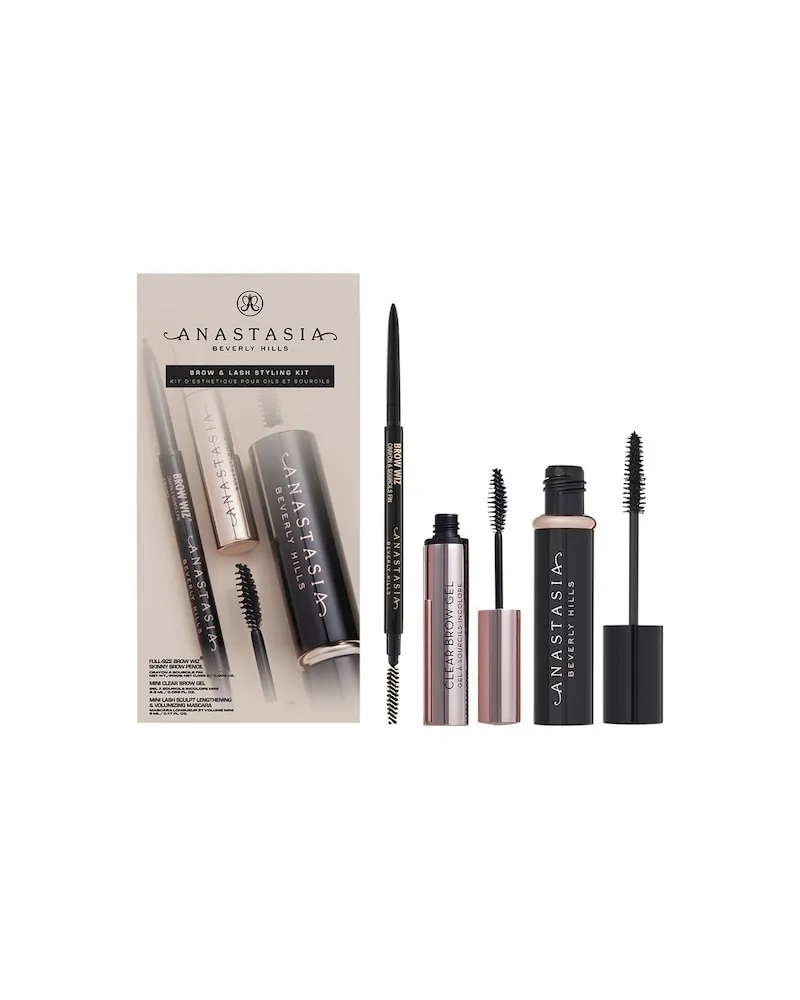 Anastasia Anastasia-Beverly-Hills Augen AugenbrauenfarbeBrow & Lash Styling Kit Medium Brown 39,00 