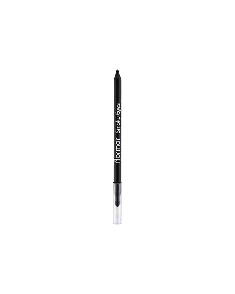Flormar Augen-Make-up EyelinerSmoky Eyes Waterproof Eyeliner 001 Carbon Black 