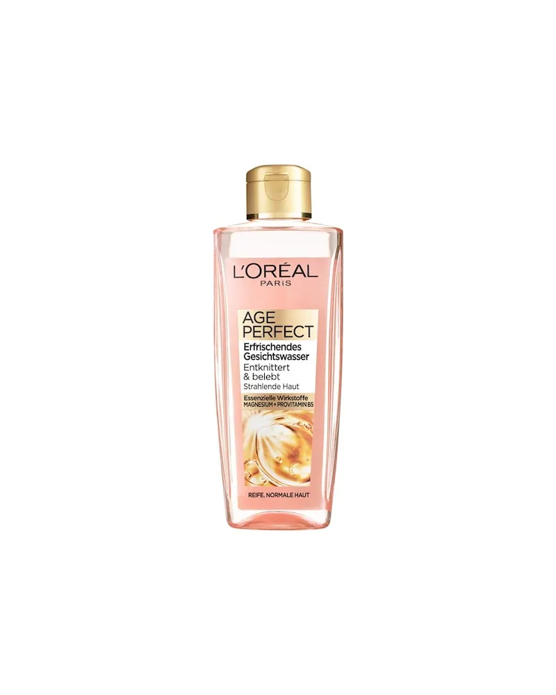 L'Oréal LOreal-Paris Gesichtspflege FeuchtigkeitspflegeAge Perfect Erfrischendes Gesichtswasser 24,95 € / 1 l 
