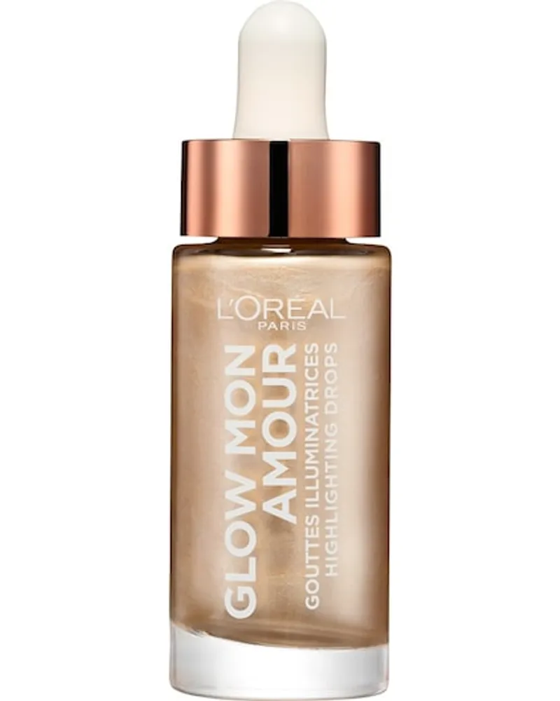 L'Oréal Teint Make-up Highlighter Glow mon Amour Highlighting Drops 01 Sparkling Love 