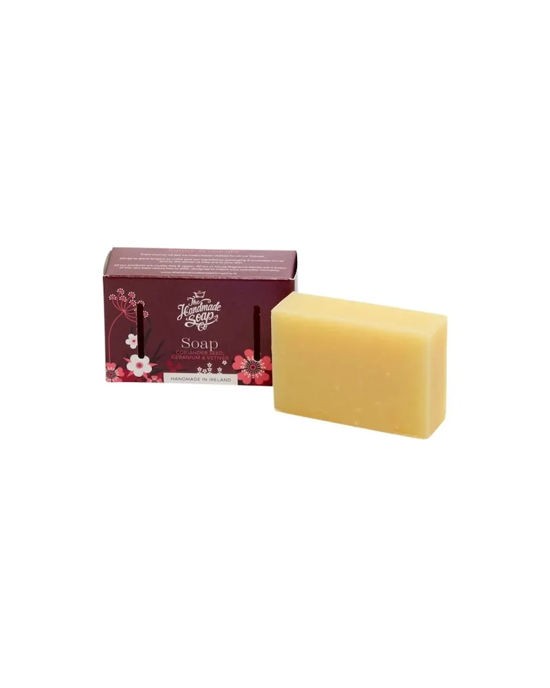 The Handmade Soap The-Handmade-Soap Collection Coriander-Seed,-Geranium-VetiverSeifenstück 70,00 € / 1 kg 