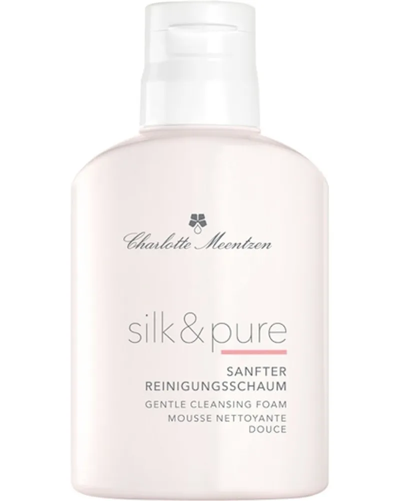 Charlotte Meentzen Pflege Silk & Pure Sanfter Reinigungsschaum 