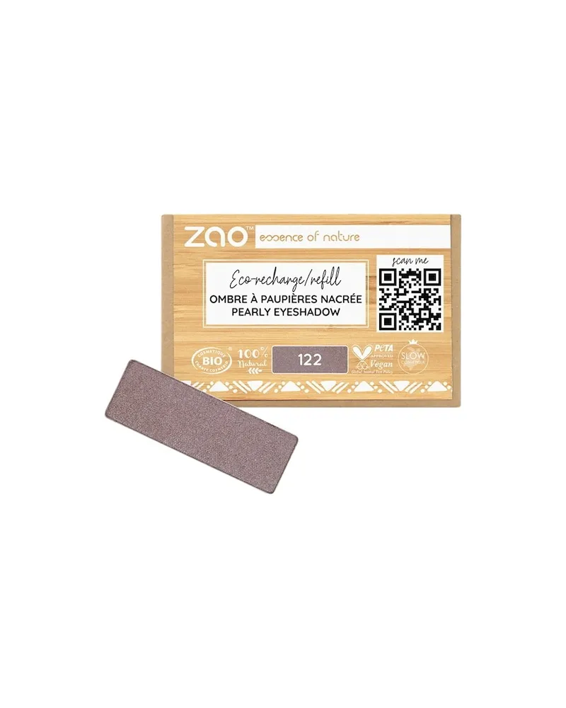 Zao Augen Lidschatten-PrimerPearly Eyeshadow Refill 132 Peach Pink 