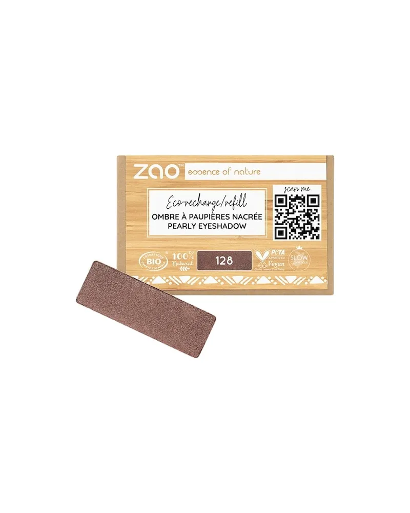 Zao Augen Lidschatten-PrimerPearly Eyeshadow Refill 102 Pinky Beige 