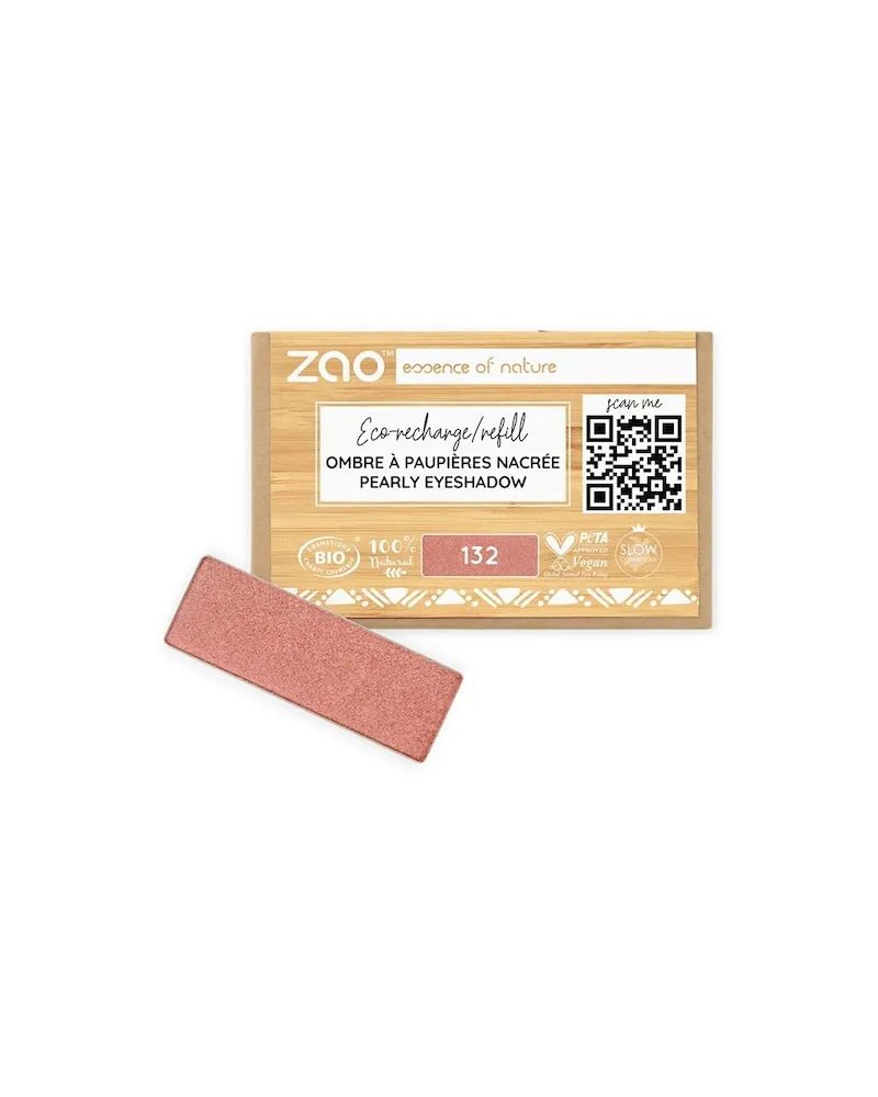 Zao Augen Lidschatten-PrimerPearly Eyeshadow Refill 102 Pinky Beige 