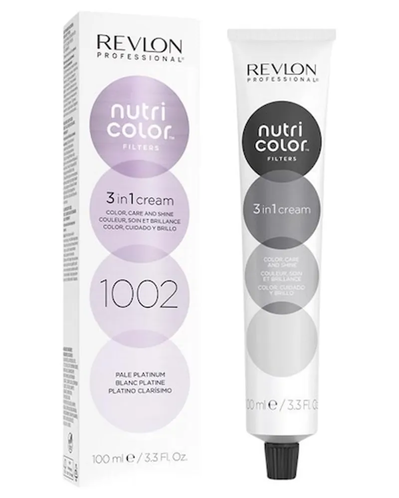 Revlon Haarfarbe & Haartönung Nutri Color Filters 1002 Pale Platinum 