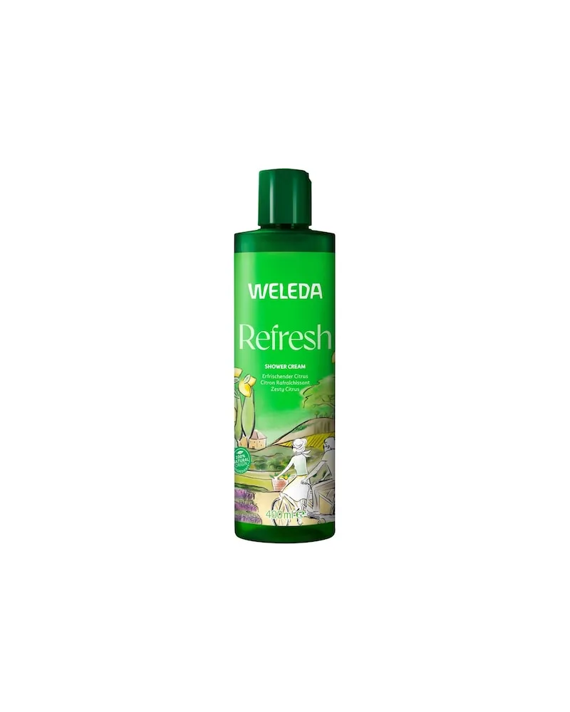 Weleda Koerperpflege DuschpflegeErwecke und erfrische deine Sinne. Mit 100 % natürlichen DuftstoffenRefresh Shower Cream Citrus 22,40 € / 1 l 