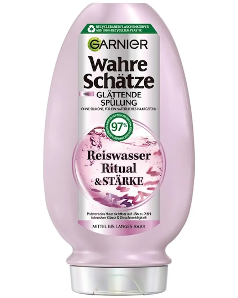 Garnier Wahre Schätze Wahre Schätze Reiswasser Ritual & Stärke Glättende Spülung 