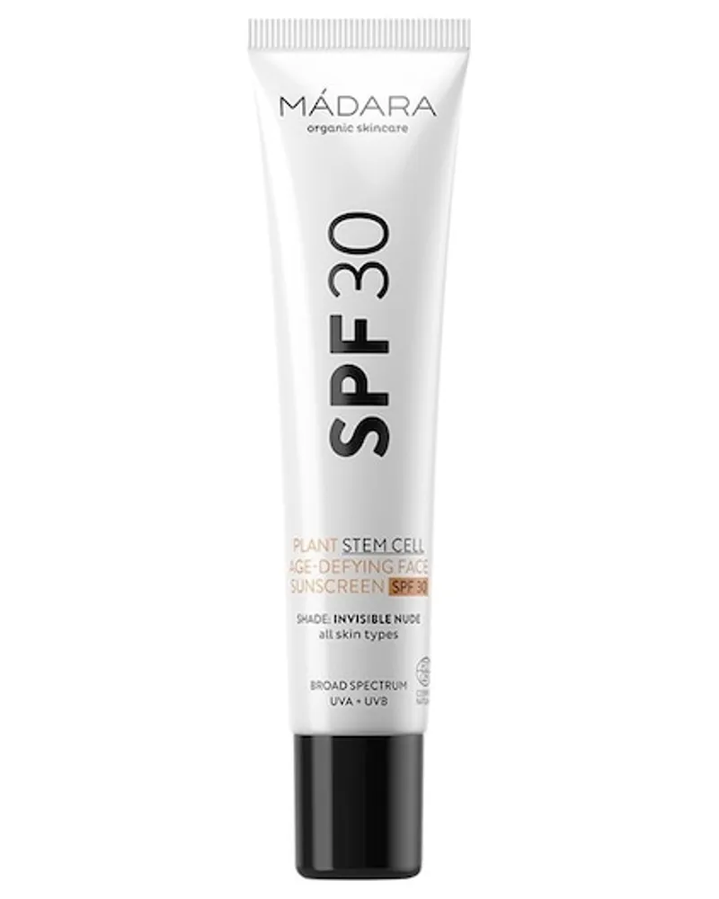 MÁDARA Sonnenpflege Sonnenschutz Plant Stem Cell Age-Defying Face Sunscreen SPF 30 