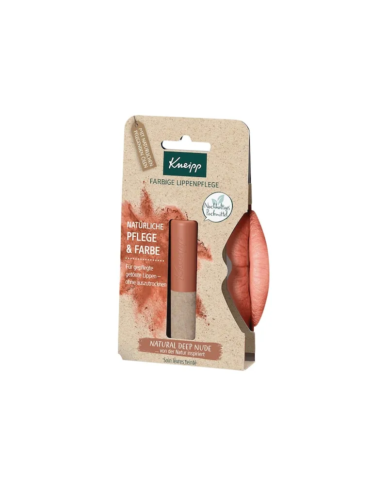 Kneipp Pflege GesichtspflegeFarbige Lippenpflege Natural Deep Nude 