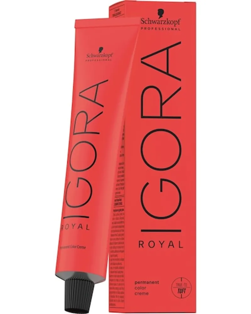 Schwarzkopf Haarfarben Igora Royal RedsPermanent Color Creme 6-99 Dunkelblond Violett Extra 