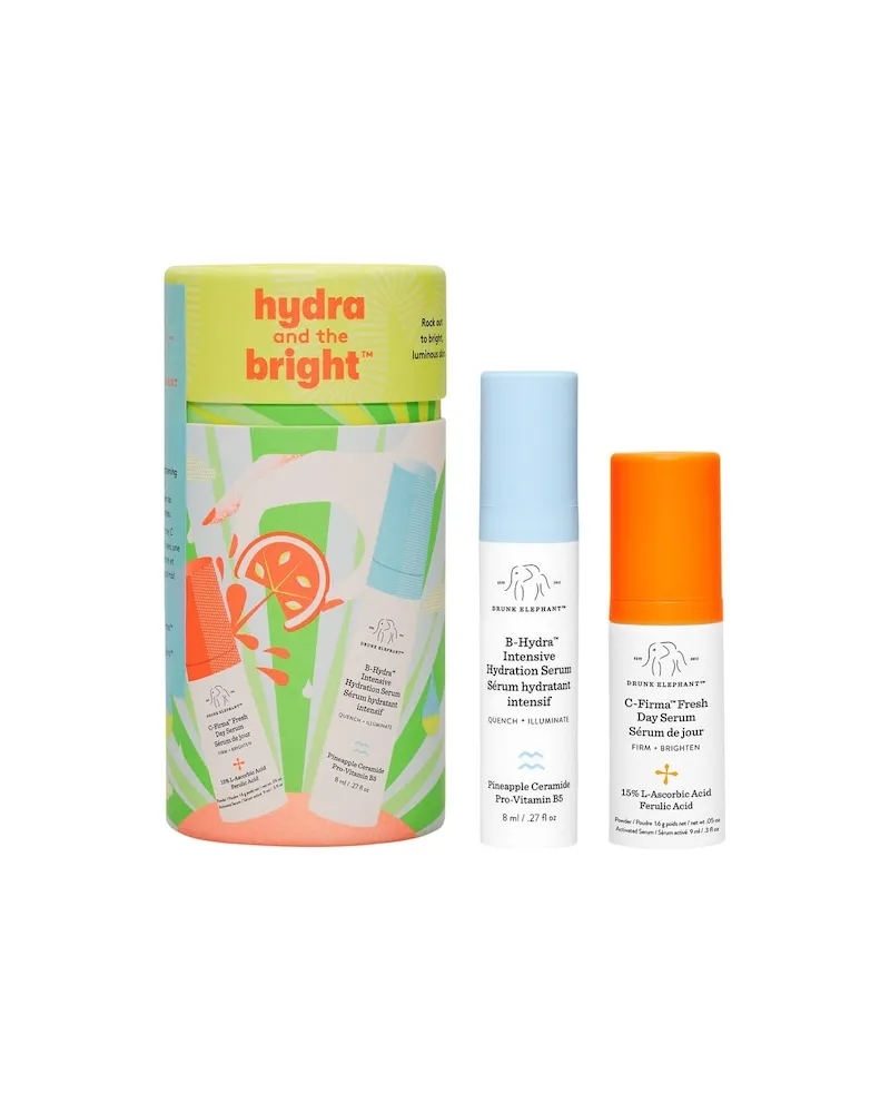 Drunk Elephant Drunk-Elephant Gesichtspflege SerumHydra and the Bright B-Hydra Intensive Hydration Serum 8 ml + C-Firma Fresh Day Serum 9 ml 34,00 