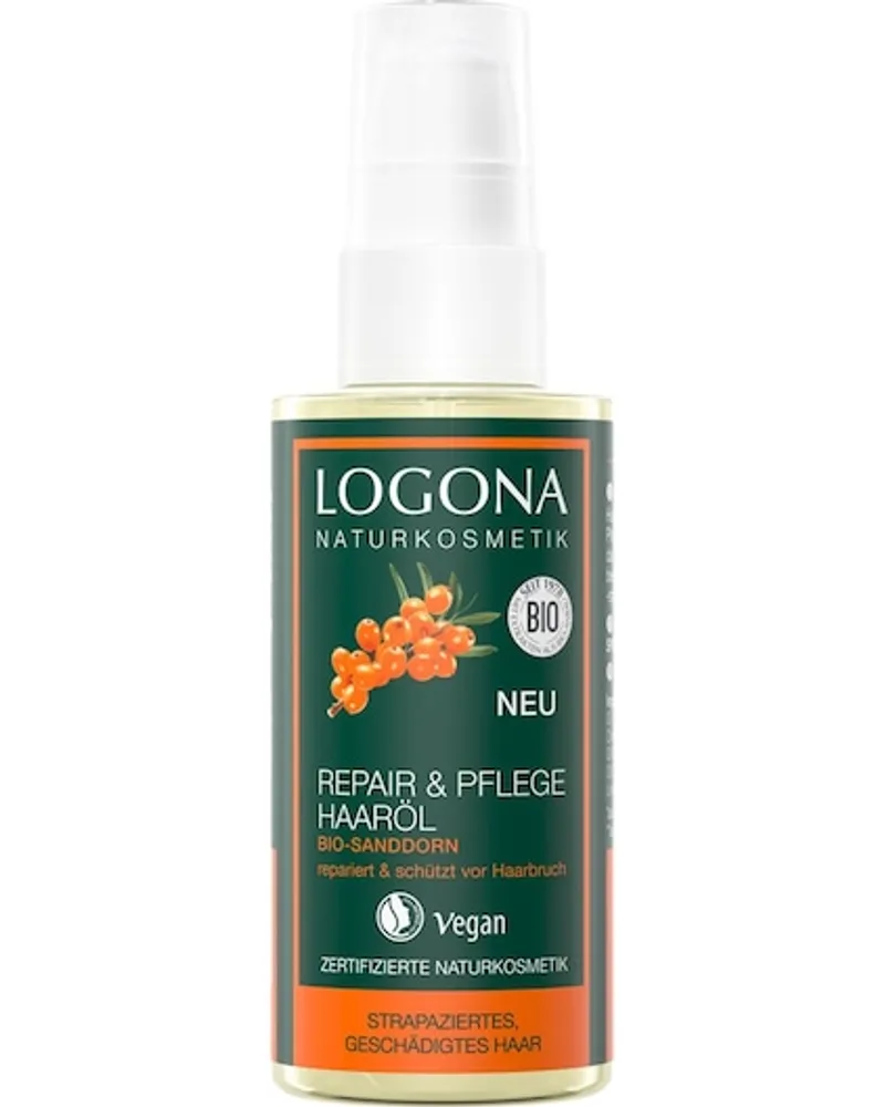 Logona Haarpflege Conditioner Repair & Pflege Haaröl Bio-Sanddorn 