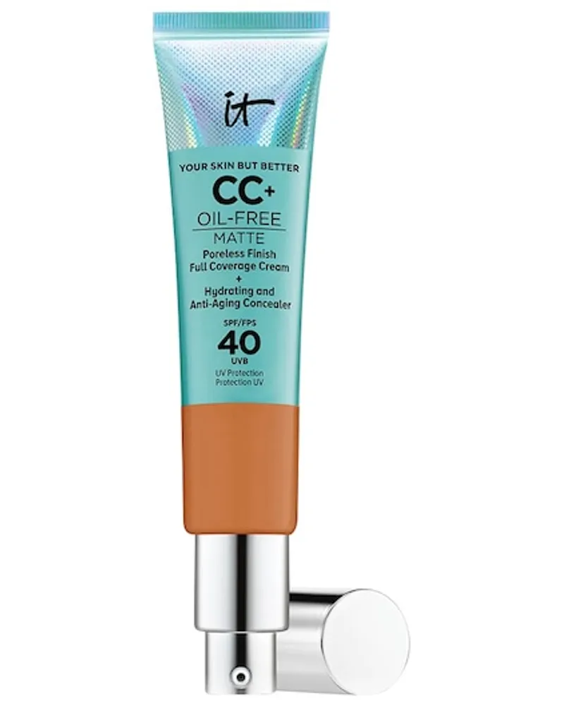 IT Cosmetics Gesichtspflege Feuchtigkeitspflege Your Skin But BetterCC+ Oil Free Matte Cream SPF 40 Rich 