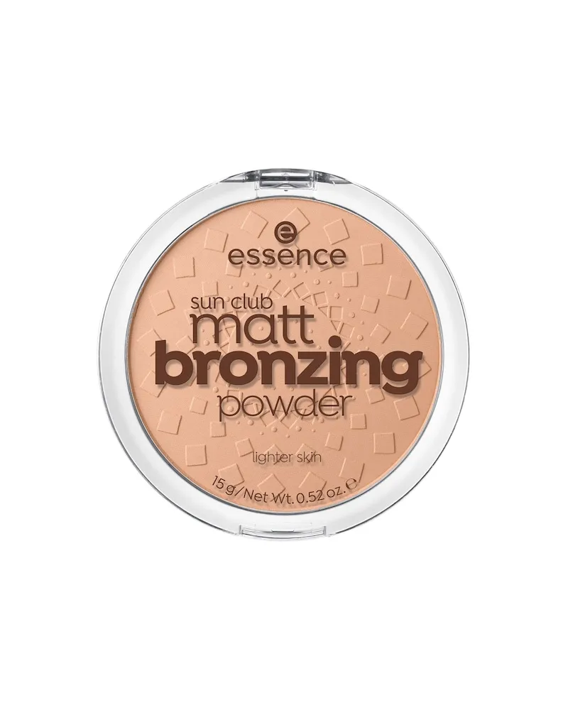 essence Teint BronzerSun Club Matt Bronzing Powder Nr. 01 Natural 252,67 € / 1 kg 