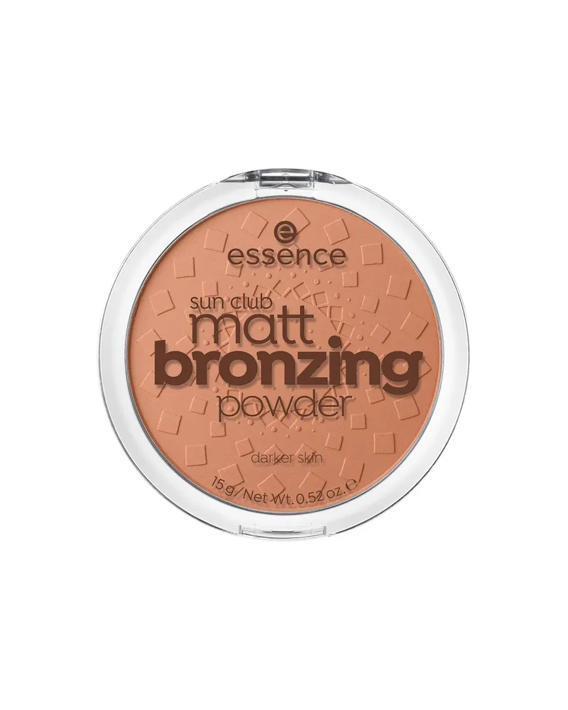 essence Teint BronzerSun Club Matt Bronzing Powder Nr. 01 Natural 252,67 € / 1 kg 