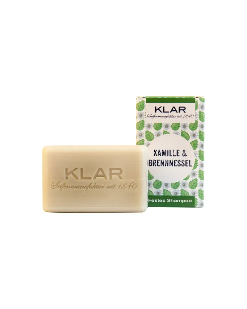 Klar Seifen Klar-Seifen Pflege Festes-ShampooKamille & Brennnessel 100,00 € / 1 kg 