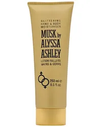 Alyssa Ashley Unisexdüfte Musk Glittering Hand & Body Lotion 