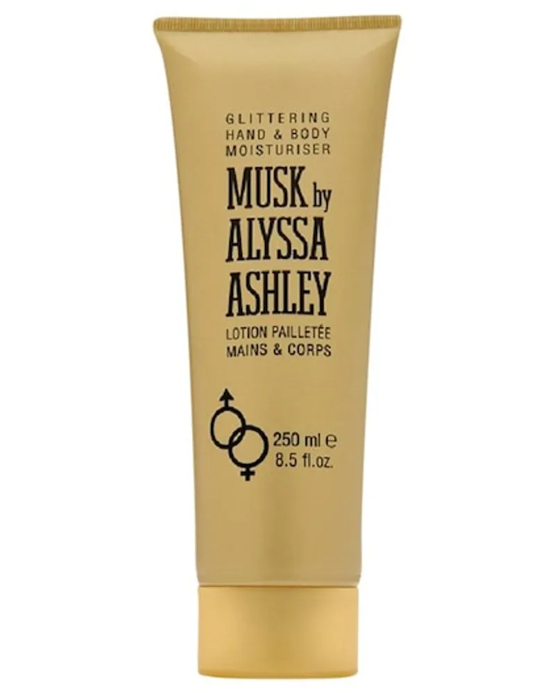 Alyssa Ashley Unisexdüfte Musk Glittering Hand & Body Lotion 