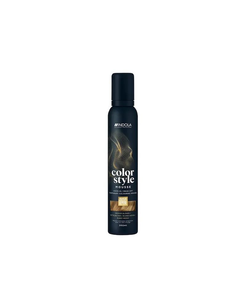 Indola Semi-permanente-Haarfarbe Color-Style-MousseMedium Blonde 109,50 € / 1 l 
