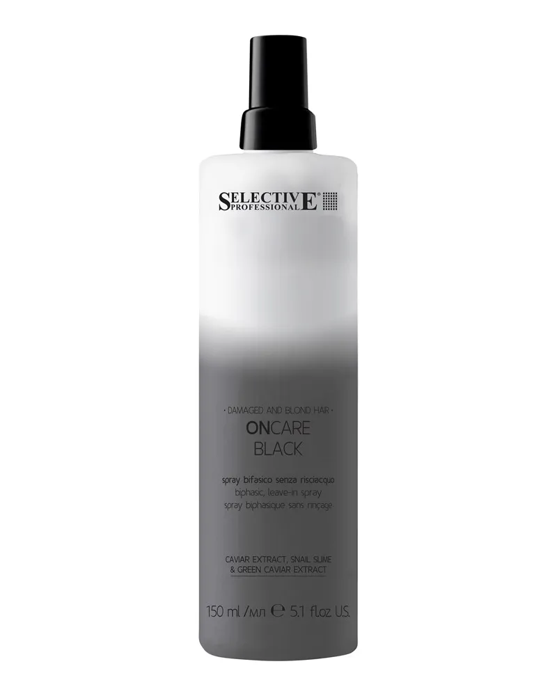 Selective Professional Selective-Professional Haarpflege OnCare-BlackBiphasic Leave-in Spray for Damaged & Blonde Hair 127,60 € / 1 l 