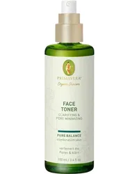 Primavera Gesichtspflege Pure Balance Face Toner Clarifying & Pore Minimizing 