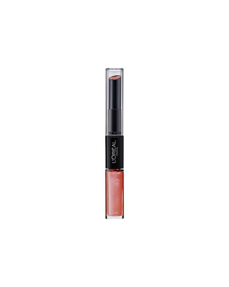 L'Oréal LOreal-Paris Lippen-Make-up LippenstiftInfallible 2-Step Lipstick 804 Metro Proof Rose 