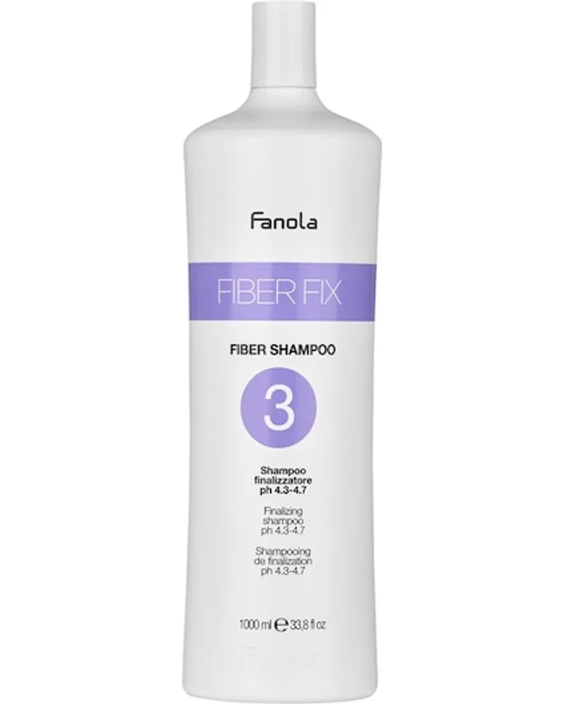 Fanola Farbveränderung Haarfarbe und Haartönung Fiber Fix3 Fiber Shampoo 