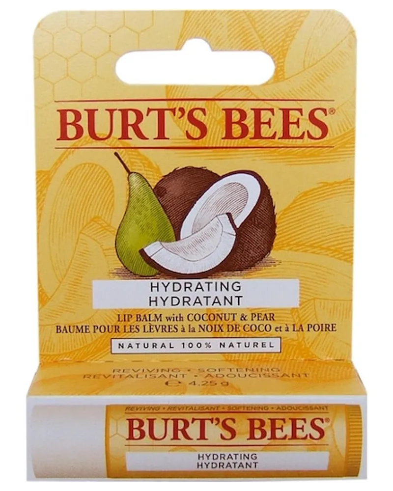 Burt's Bees Pflege Lippen Coconut & PearHydrating Lip Balm 