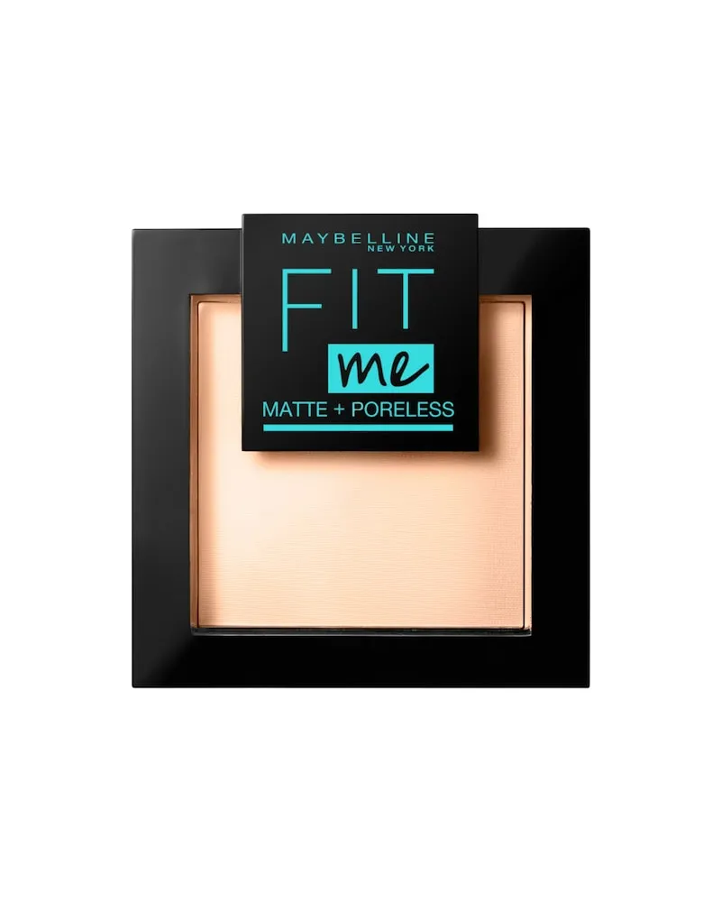 Maybelline Maybelline-New-York Teint-Make-up PuderFit Me! Matte + Poreless Puder Nr. 105 Natural 