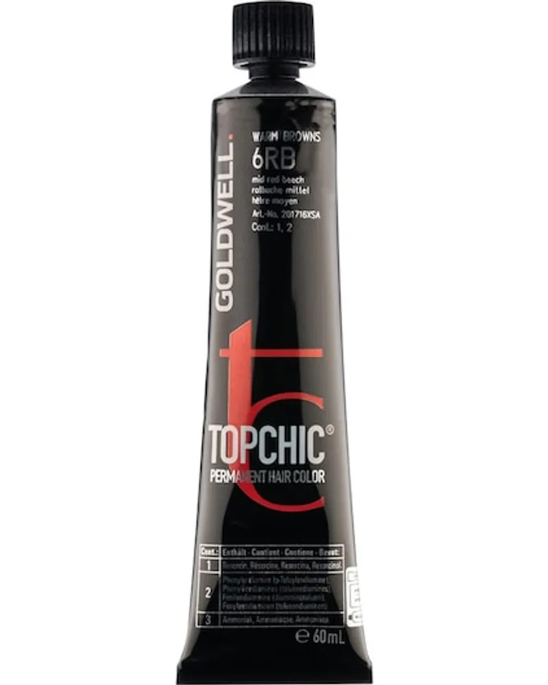 Goldwell Color Topchic The RedsPermanent Hair Color 6RB Rotbuche Mittel 