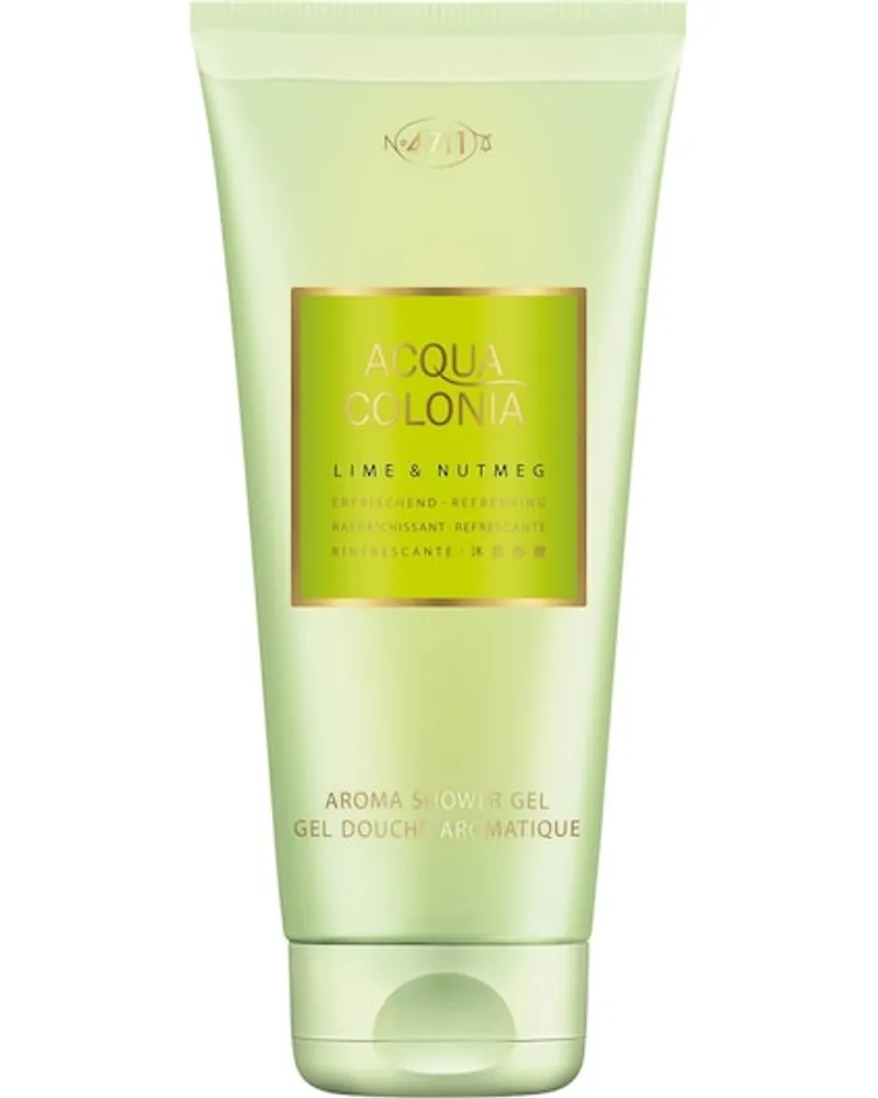 4711 Basic Range Lime & Nutmeg Aroma Shower Gel 