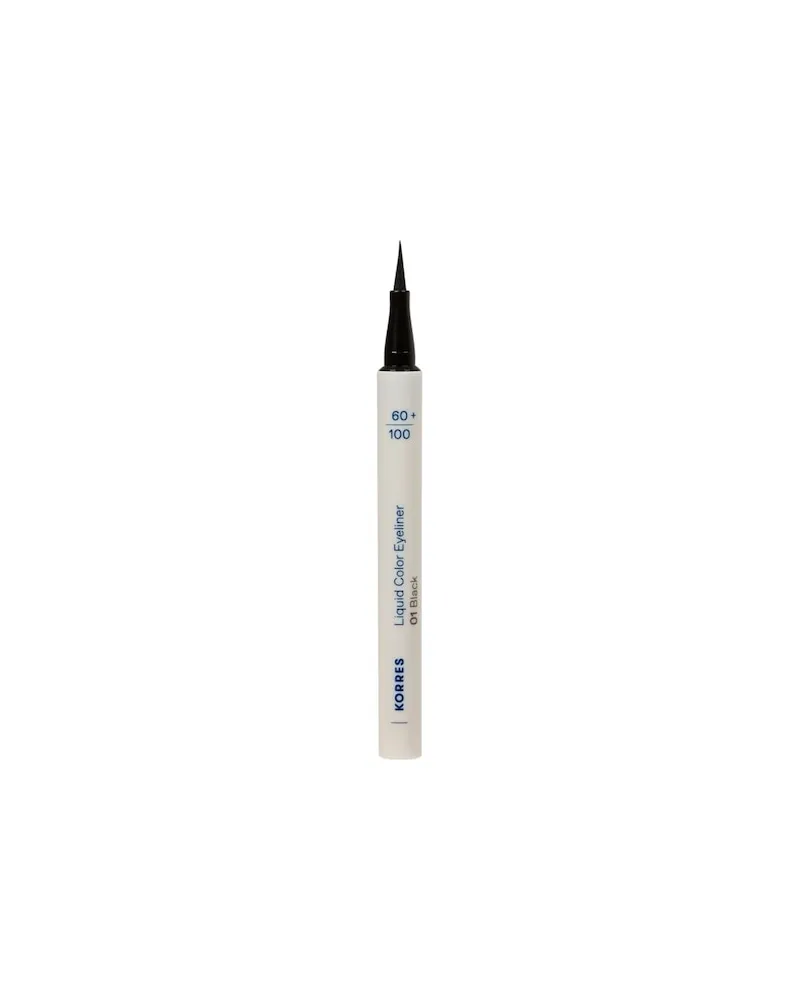 Korres Make-up AugenLiquid Color Eyeliner 01 Black 