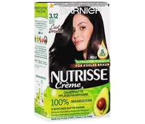 Haarfarben Nutrisse Creme Dauerhafte Pflege-Haarfarbe 6N Nude Natürliches Dunkelblond